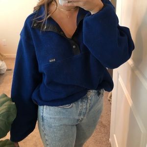 Vintage 90’s Woolrich Fleece Half Zip Sweatshirt